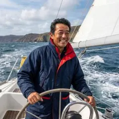 Helly Hansen ナイロンジャケット ネイビー/レッド　リバーシブル