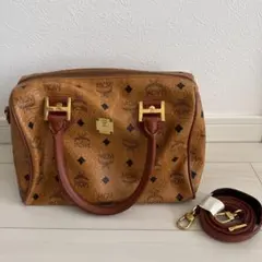MCM ミニボストンバッグ　鞄　バッグ　ショルダー　2wayのサムネイル