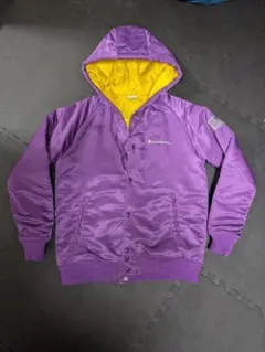 Champion フード付きジャケット M 紫