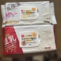 豆乳イソフラボン エイジングケアマスク 新品 、モイストシートマスク半分以上残のサムネイル