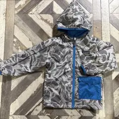 patagonia 迷彩柄　パフボールリバーシブルジャケット　110㎝