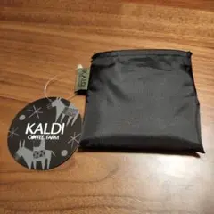 【新品未使用】KALDI エコバッグ Helpers ブラック カルディ