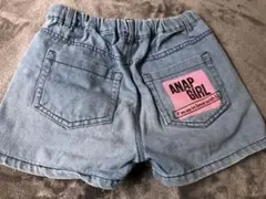 ANAP GIRL デニムショートパンツ Sサイズ