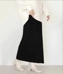 メルティニットリブスカート グローバルワーク