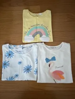 女の子 半袖Tシャツ 3枚セット