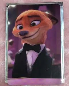 ズートピア2 オーマイカフェ　予約特典カード　　 タキシードニック