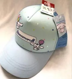 新品未使用タグ付き　サンリオ　シナモンロールキャップ　54センチ