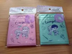 新品 エヴァ 折りたたみミラー 2個セット シンジ カヲル アスカ レイ