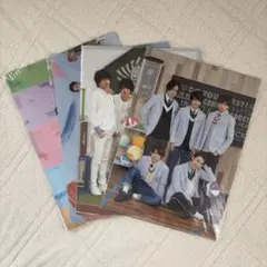 SexyZone クリアファイル4枚セット　シール付き