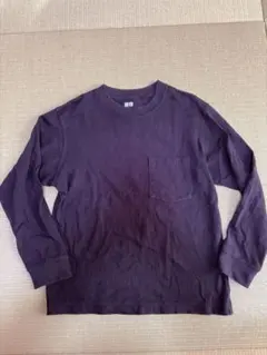 UNIQLO U ブラック 長袖カットソー150