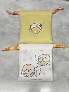 Chiikawa Baby　ミニ巾着　シーサー　くりまんじゅうセット