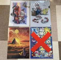 ポケットモンスター　クリアファイル　3点セット