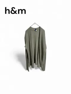 DIVIDCD h&m オリーブグリーン カーディガン 長袖　　羽織もの