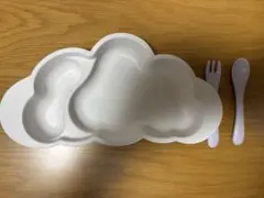 ディモワ　雲型プレート　スプーン　フォークのサムネイル