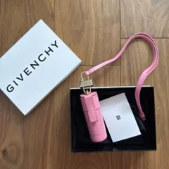 GIVENCHY ジバンシィ リップスティックホルダー ピンク レザー 未使用のサムネイル