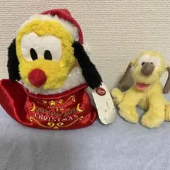 プルート　ぬいぐるみ　レア　ディズニー　クリスマス