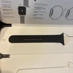 アップルウォッチ用純正シリコンバンド　黒　片方
