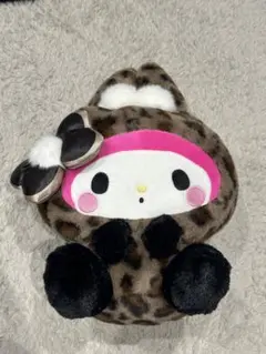 マイメロディ ヒョウ柄ぬいぐるみ