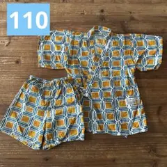 甚平110 OCEAN & GROUND オレンジ