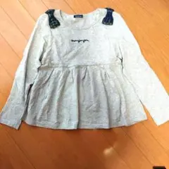 mou jonjon チュニック 長袖Ｔシャツ 140cm