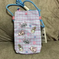 新品 ディズニー スティッチ スマホショルダー　ディズニーストア　夏祭りのサムネイル