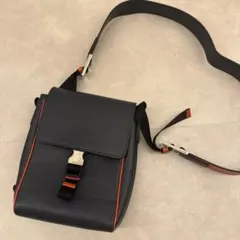 PRADA ショルダーバッグ ネイビー×オレンジ