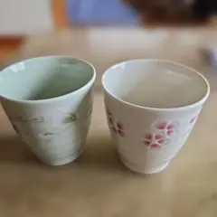 大内順子 おもてなしの器 植物デザインの陶器カップ5個セット - メルカリ