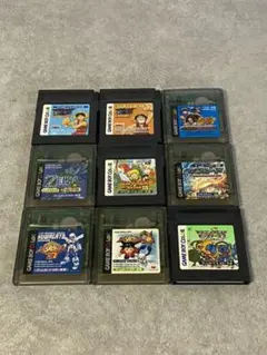 ゲームボーイカラー専用カセットまとめ売り9個セット！