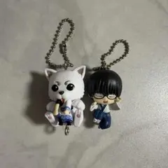 銀魂 ガチャガチャ つまんでつなげてマスコット 新八 定春 銀さん