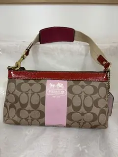 COACH シグネチャー ポーチ バッグ - メルカリ