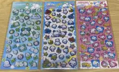 【正規品】キャンディーグリッターステッカー　3種セット