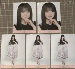 鈴木佑捺　生写真 Same numbers 乃木坂46 5枚　セミコンプ