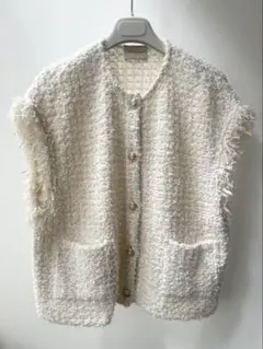 ユナイテッドアローズ　ツィード　ベスト　美品