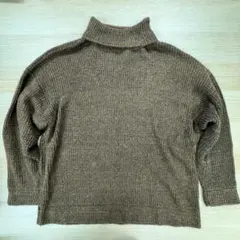 LUI’S ルイス　ニット セーター メンズ ブラック 古着のサムネイル