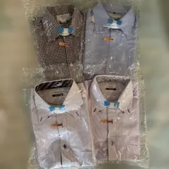 ORIHICA 長袖ワイシャツ 4枚セット