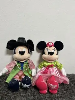 韓国 ディズニー ヒュンダイ ミッキー ミニー チマチョゴリ 限定 新品