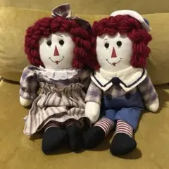 アン&アンディ an&andy vintage ぬいぐるみ 2体セット レア
