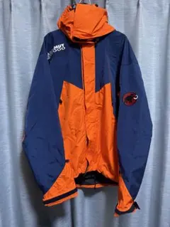 マムート　ゴアテックスジャケット　オールド　オレンジ　ブルー