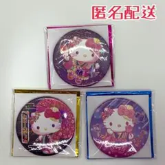 【ハローキティ】サンリオピューロランド限定 ネオナツマツリ エンニチ 缶バッジ