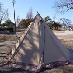 ジャンク　tomount ワンポールテント tcのサムネイル