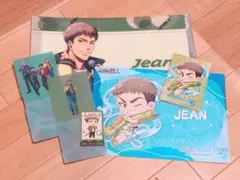 進撃の巨人　ラウンドワンコラボ　コラボカフェ本舗　ジャン　プラマット　他