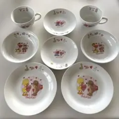 Suzy's Zoo スージー・ズー 中皿、小皿、スープマグ、8点セット