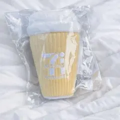 セブンイレブン ハッピーくじ B賞 セブンカフェ ぬいぐるみチャーム　ベージュ