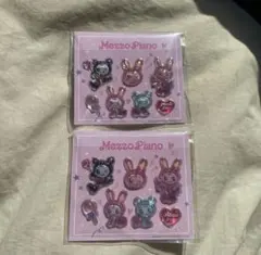 mezzo piano ナルミヤキャラクターズオリジナルぷっくりシールメゾピアノ