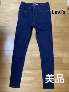Levi's スキニーデニム ダークブルー　26