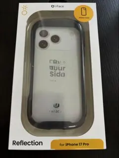 iFace for iPhone 17 Pro glassケース　ブラック