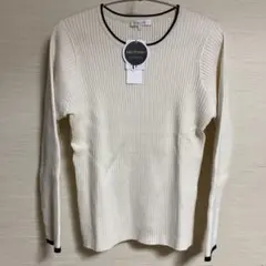 ⭐︎グローバルワーク未使用品⭐︎メルティリブクルーネックプルオーバーM