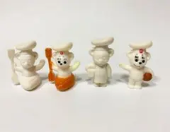メキシコ　企業キャラ　BIMBO ラバー製　フィギュア 4体セット売り