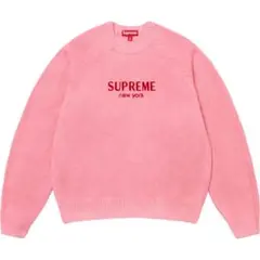 【完売品】シュプリーム　同色ビックロゴ　パネルロゴ　刺繍　sweater 2025年最新】supreme sweaterの人気アイテム - メルカリ