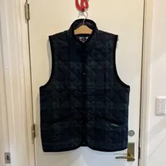 未使用 LAVENHAM ブラックウォッチ ミックフィールド キルティングベストのサムネイル